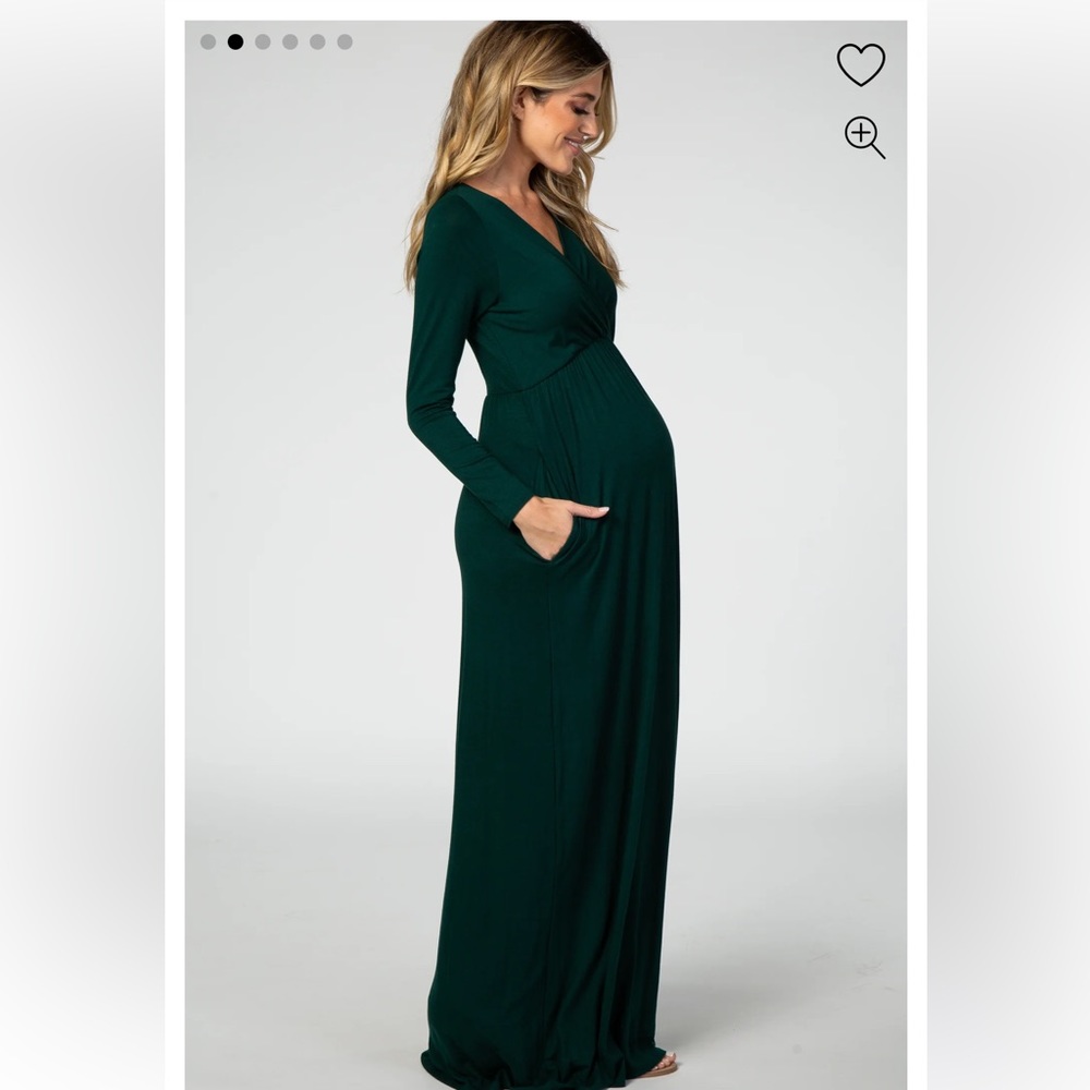 Pink Blush Maternity Dress